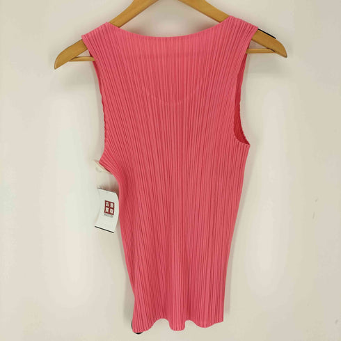 プリーツプリーズイッセイミヤケ PLEATS PLEASE ISSEY MIYAKE ノースリーブプリーツカットソー レディース JPN:3