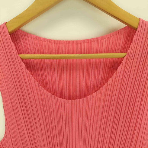 プリーツプリーズイッセイミヤケ PLEATS PLEASE ISSEY MIYAKE ノースリーブプリーツカットソー レディース JPN:3