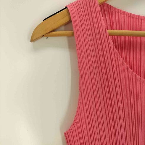 プリーツプリーズイッセイミヤケ PLEATS PLEASE ISSEY MIYAKE ノースリーブプリーツカットソー レディース JPN:3