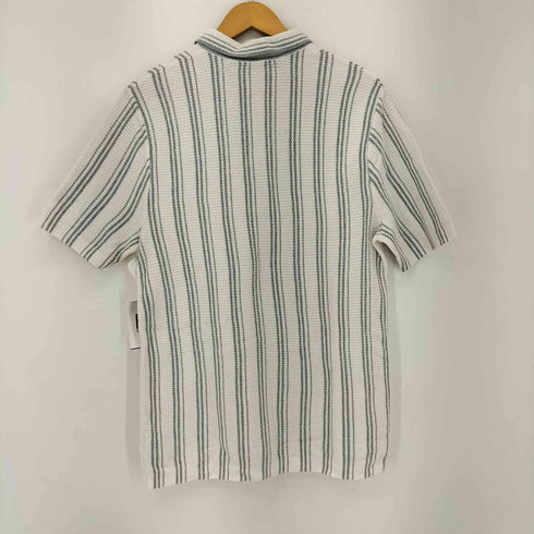 ギャップ Gap コットン ストライプ柄ポロシャツ メンズ JPN:M