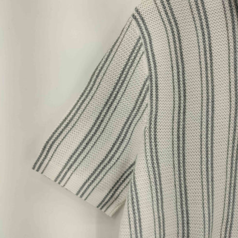 ギャップ Gap コットン ストライプ柄ポロシャツ メンズ JPN:M