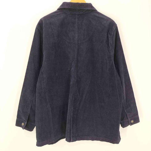 ドレスバーン DRESSBARN 裏地チェック柄 コーデュロイシャツジャケット メンズ