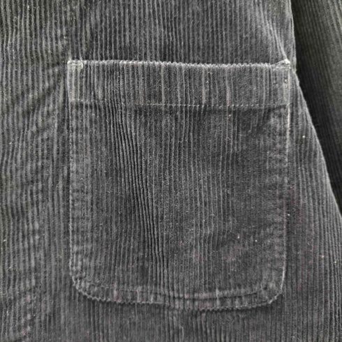 ドレスバーン DRESSBARN 裏地チェック柄 コーデュロイシャツジャケット メンズ