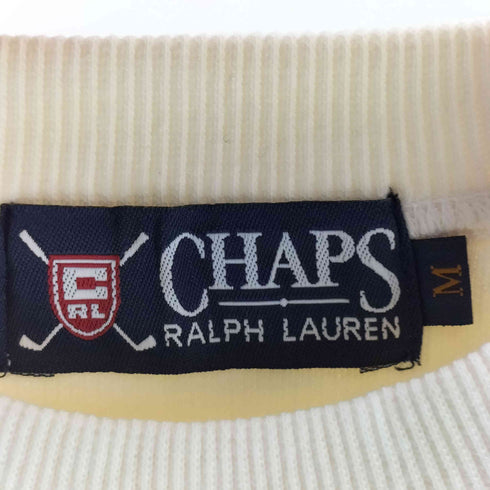 チャップスラルフローレン CHAPS RALPH LAUREN ロゴ 刺繍 ニット セーター メンズ JPN:M