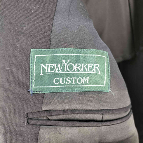 ニューヨーカー NEWYORKER ダブルブレスト テーラードジャケット メンズ