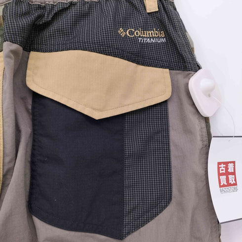 コロンビア Columbia TITANIUM カモフラ パッチワーク ナイロン ジョーツ メンズ JPN:M