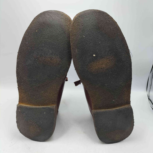 クラークスオリジナルズ Clarks ORIGINALS ロゴ型押し シボ革 レザーチャッカブーツ メンズ UK:9.5G