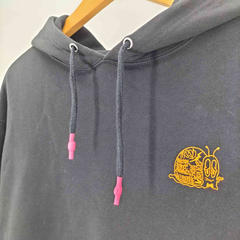 MSSD キャラクター 刺繍 フーディー パーカー メンズ JPN:L