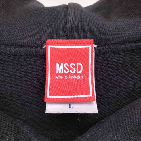 MSSD キャラクター 刺繍 フーディー パーカー メンズ JPN:L