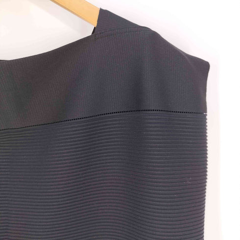 イッセイミヤケ ISSEY MIYAKE プリーツ切替 ノースリーブワンピース レディース JPN:2