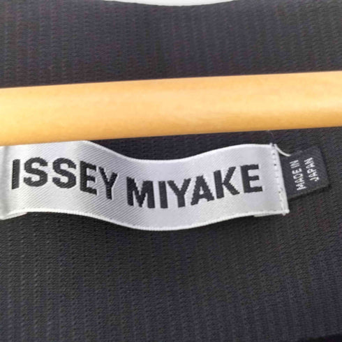 イッセイミヤケ ISSEY MIYAKE プリーツ切替 ノースリーブワンピース レディース JPN:2