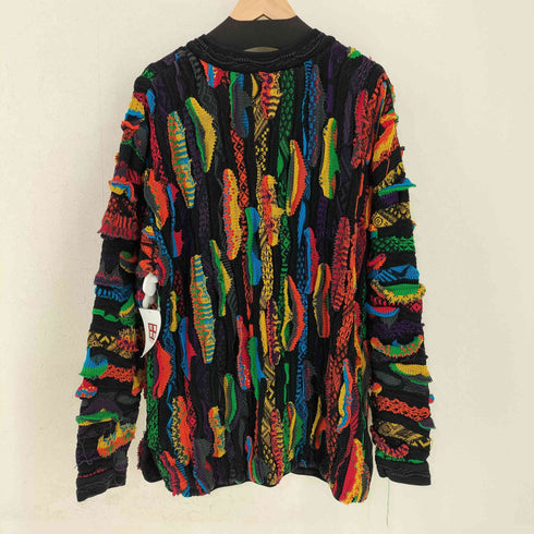 クージー COOGI オーストラリア製 3Dニット カーディガン メンズ import:M