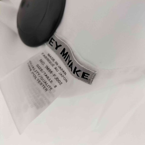 イッセイミヤケ ISSEY MIYAKE 襟プリーツプルオーバーシャツ レディース JPN:2