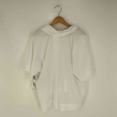 イッセイミヤケ ISSEY MIYAKE 襟プリーツプルオーバーシャツ レディース JPN:2