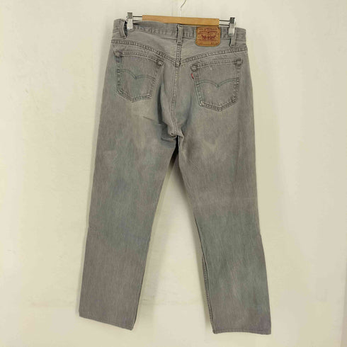 リーバイス Levis USA製 ボタン裏532刻印 501 先染め グレー デニムパンツ メンズ 34inch