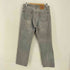 リーバイス Levis USA製 ボタン裏532刻印 501 先染め グレー デニムパンツ メンズ 34inch