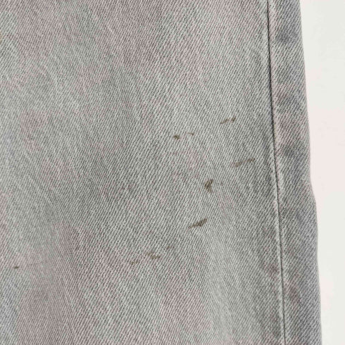 リーバイス Levis USA製 ボタン裏532刻印 501 先染め グレー デニムパンツ メンズ 34inch