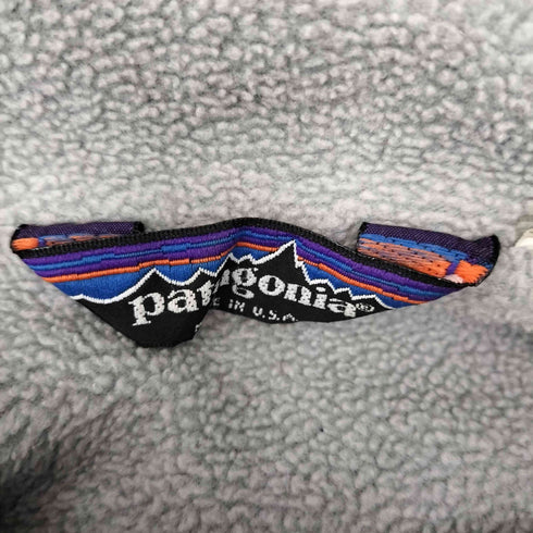 パタゴニア patagonia USA製 シェルドシンチラ ナイロンブルゾン 裏地フリース メンズ JPN:XL