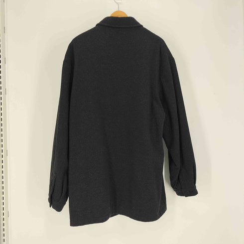 クレイボーン Claiborne 90S ウール フェルト シャツジャケット メンズ import:L