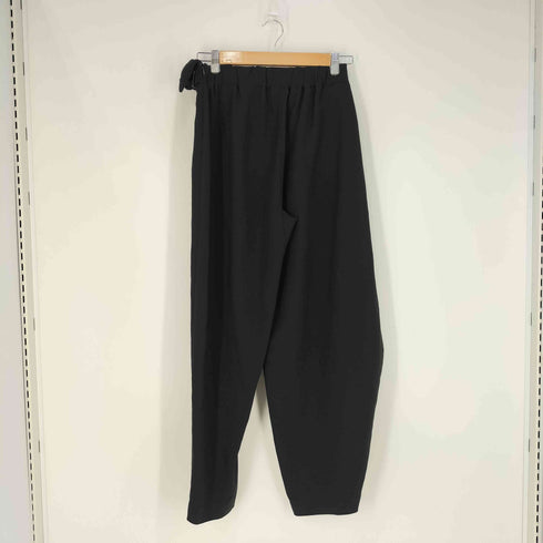 イッセイミヤケ ISSEY MIYAKE WRAP BOTTOM ラップワイドパンツ レディース JPN:1