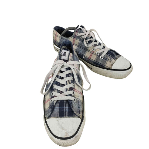 コンバース CONVERSE USA製 チェックネル ローカットスニーカー メンズ 9 1/2