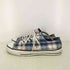 コンバース CONVERSE USA製 チェックネル ローカットスニーカー メンズ 9 1/2