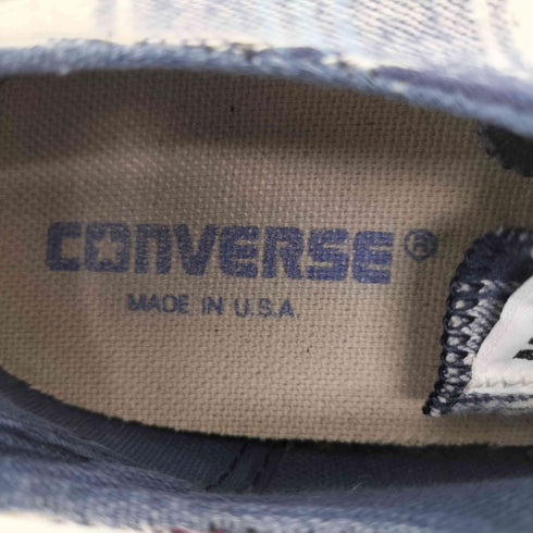 コンバース CONVERSE USA製 チェックネル ローカットスニーカー メンズ 9 1/2