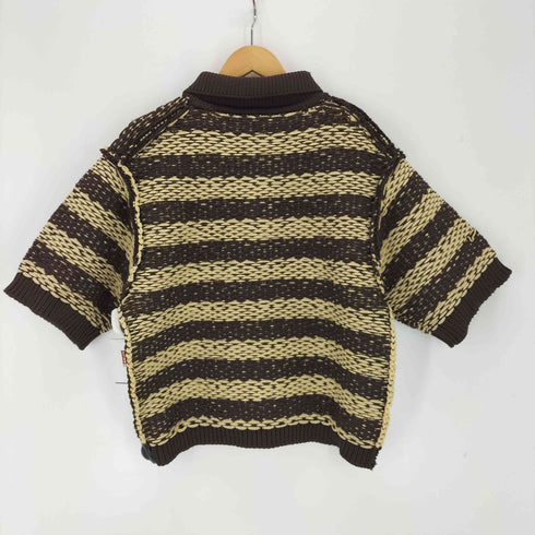 NKNIT striped sponge knit レディース FREE