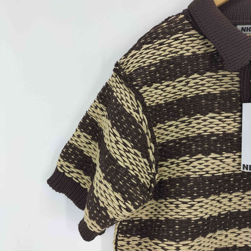 NKNIT striped sponge knit レディース FREE