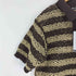 NKNIT striped sponge knit レディース FREE