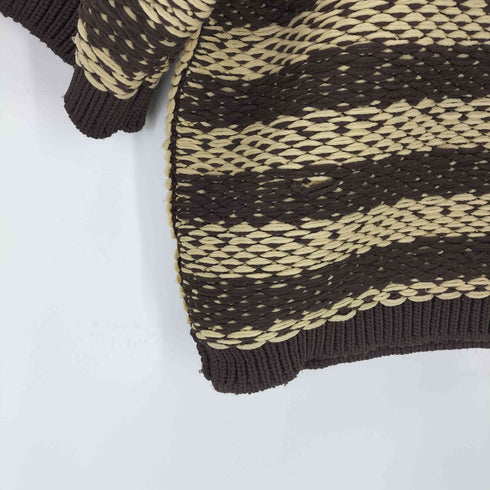 NKNIT striped sponge knit レディース FREE