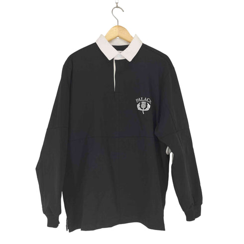 パレス PALACE 24AW THISTLE RUGBY BLACK メンズ JPN:L