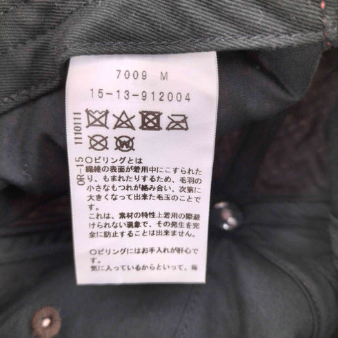 ヴィヴィアンウエストウッドレッドレーベル Vivienne Westwood RED LABEL 千鳥格子 ワッペン ウール混 6パネルキャップ レディース