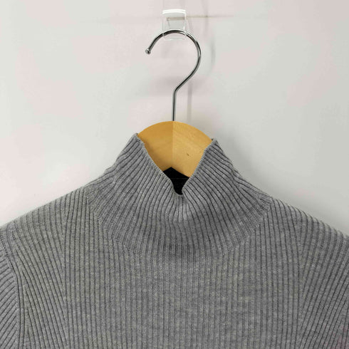 ユニクロ UNIQLO 3Dリブハイネックセーター レディース JPN:L