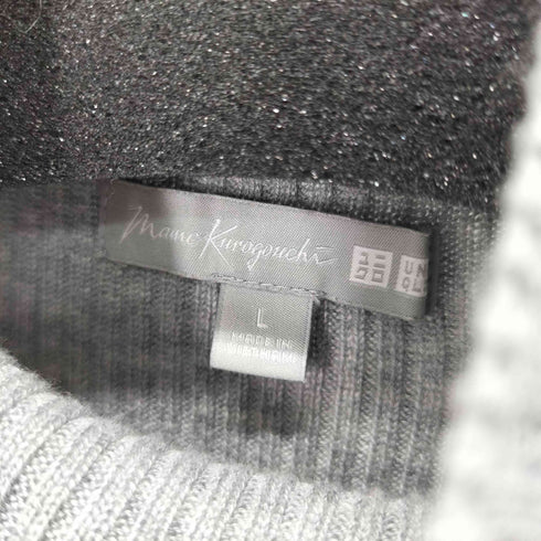 ユニクロ UNIQLO 3Dリブハイネックセーター レディース JPN:L