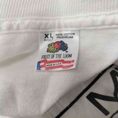フルーツオブザルーム FRUIT OF THE LOOM 90s USA製 クルーネックTシャツ メンズ JPN:XL