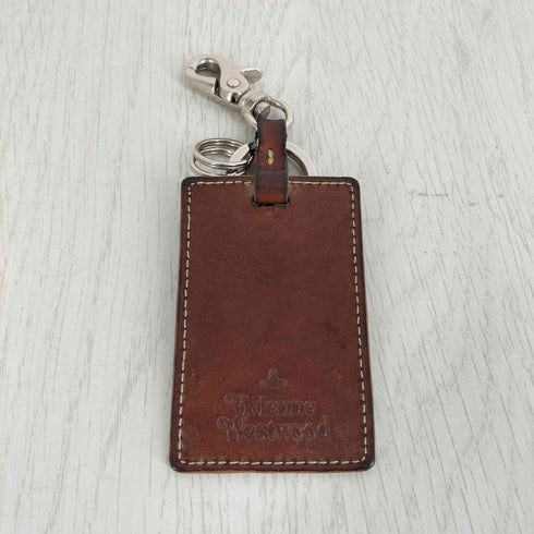 ヴィヴィアンウエストウッド Vivienne Westwood オーブ刻印 レザー キーリング キーホルダー メンズ