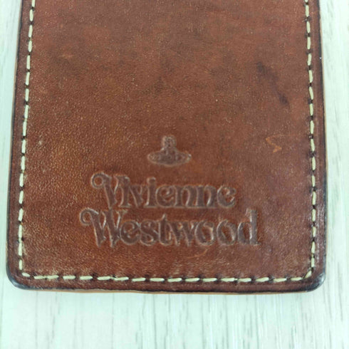 ヴィヴィアンウエストウッド Vivienne Westwood オーブ刻印 レザー キーリング キーホルダー メンズ