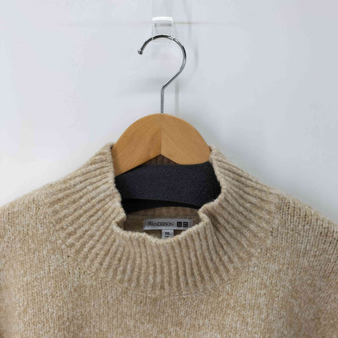ユニクロジェイダブリューアンダーソン UNIQLO JW ANDERSON スフレヤーンモックネックセーター メンズ JPN:XXL