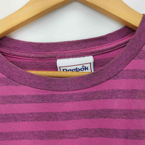 リーボック Reebok 90S ボーダー S/S Tシャツ メンズ JPN:L
