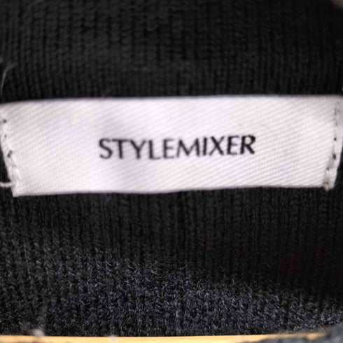 スタイルミキサー STYLEMIXER 2ピースケーブルニットワンピース レディース JPN:M