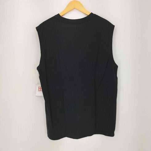 マリテフランソワジルボー MARITHE FRANCOIS GIRBAUD プリントロゴ ノースリーブカットソー メンズ JPN:XL