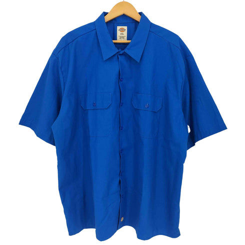ディッキーズ Dickies Short-Sleeve Work Shirt 半袖ワークシャツ メンズ 2XL