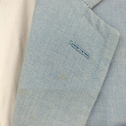 メゾンキツネ MAISON KITSUNE 金ボタン 1B コットンテーラードジャケット メンズ 44R