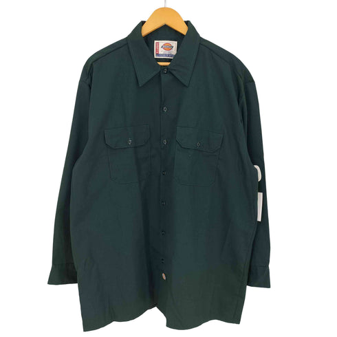 ディッキーズ Dickies Long Sleeve Work Shirt メキシコ製 長袖ワークシャツ メンズ import:XL