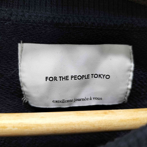 FOR THE PEOPLE パフスリーブラグランカットソー レディース ONE SIZE