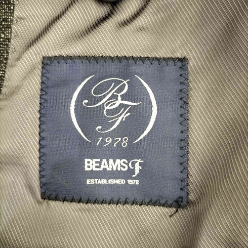 ビームスエフ BEAMS F 本切羽 段返り3ツ釦 総裏 サイドベンツスーツ メンズ 42
