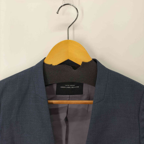 ユナイテッドアローズグリーンレーベルリラクシング UNITED ARROWS green label relaxing ノーラペル ジャケット レディース JPN:36