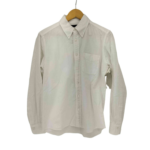 バーニーズニューヨーク BARNEYS NEWYORK AMERICAN ISLAND COTTON アメリカンシーアイランドコットンオックスフォードシャツ メンズ import:M