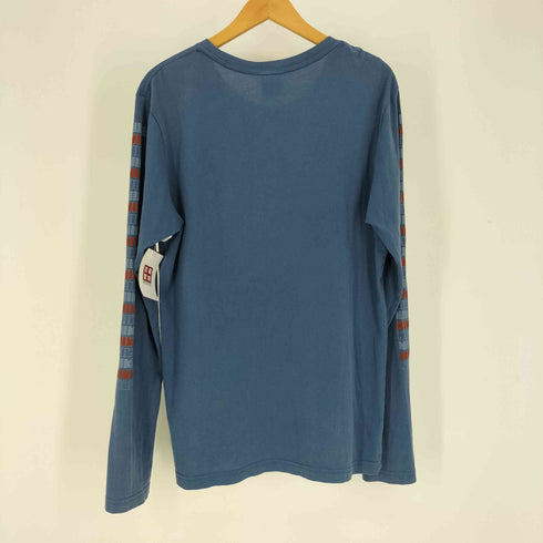 ナイキ NIKE TRACK&FIELD 紺タグ 復刻 アームゴツナイキ ロゴプリント L/S Tシャツ ロンT メンズ import:L